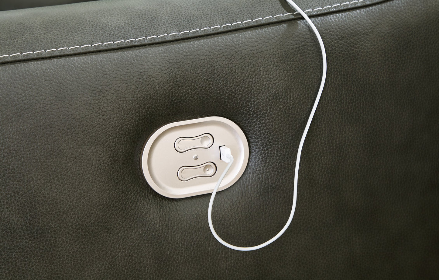 Sofá de dos piezas reclinable eléctrico Center Line