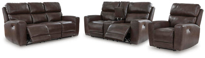 Crossplex Sofa, Loveseat and Recliner