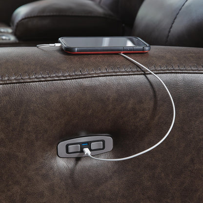 Beadel PWR REC Sofa with ADJ Headrest