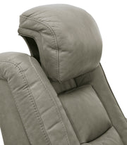 The Man-Den Power Recliner in Gray