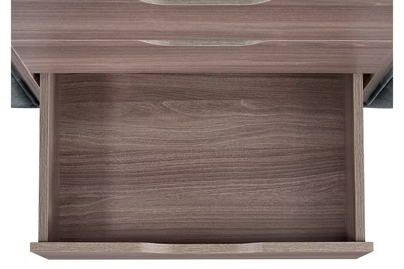 Ottawa Upholstered Transformer Bed with Electronic Features in Grey Linen