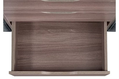 Ottawa Upholstered Transformer Bed with Electronic Features in Grey Linen