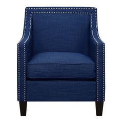 Erica Navy Chair & Ottoman