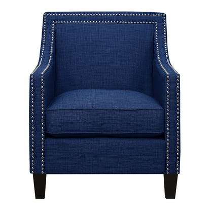 Erica Navy Chair & Ottoman