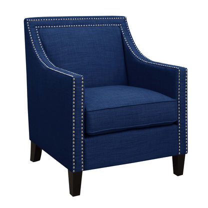Erica Navy Chair & Ottoman