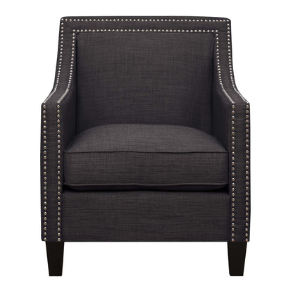 Erica 497 Chair W/Chrome Nails Heirloom Charcoal (ISTA 3)