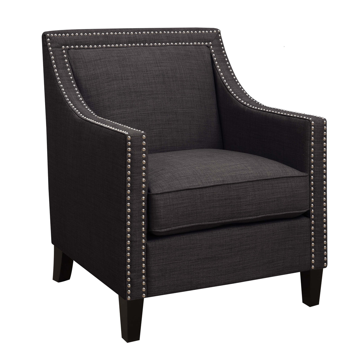 Erica 497 Chair W/Chrome Nails Heirloom Charcoal (Ista 3)