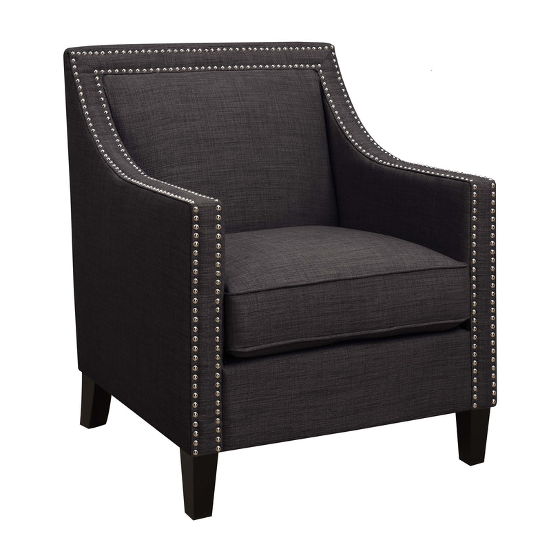 Erica 497 Chair W/Chrome Nails Heirloom Charcoal (Ista 3)