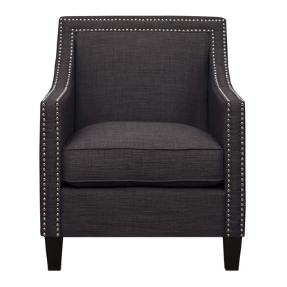 Erica Charcoal Chair & Ottoman