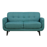Hadley 4480 Love Seat Heirloom Teal w/No Pillow