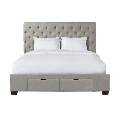 Waldorf Queen Storage Bed Boulder Grey