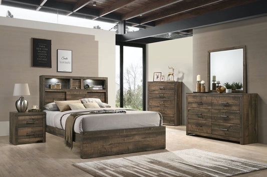 Bailey Bookcase Music Bedroom Set