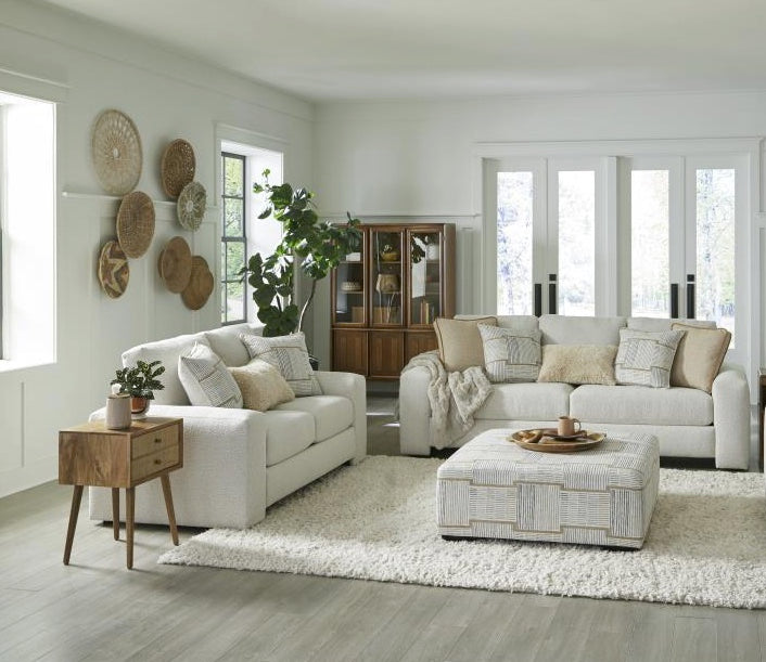 Pissaro Linen Living Room Set