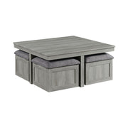 Uster 2Pc Occasional Set-Coffee Table & End Table