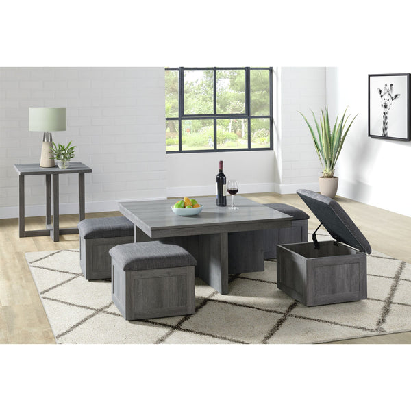 Uster 2PC Occasional Set-Coffee Table & End Table