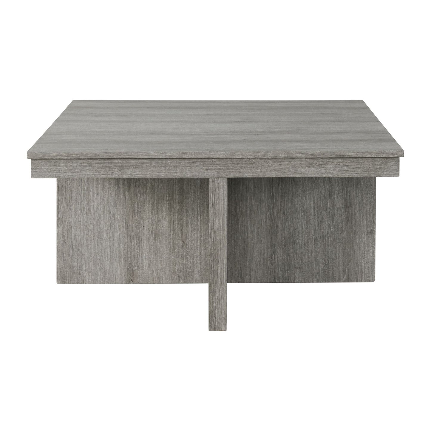 Uster Coffee Table W/Four storage Stools Grey
