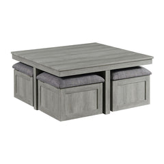 Uster 2PC Occasional Set-Coffee Table & End Table