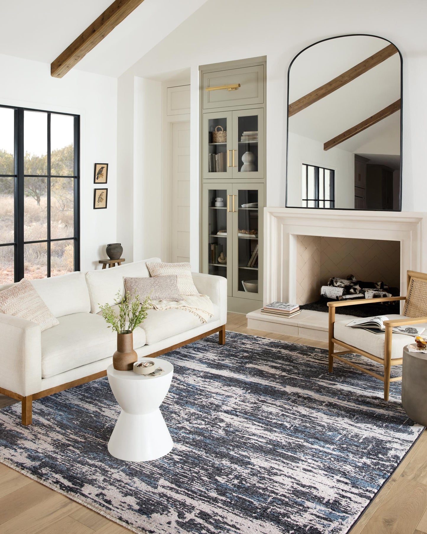 Loloi Vance VAN-04 Carbón/Paloma