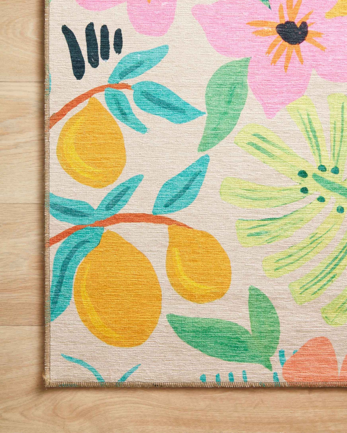 Rifle Paper Co. x Loloi Veranda VRN-02 Cream