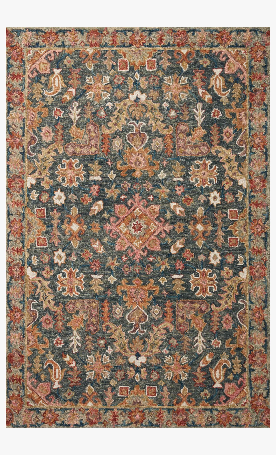 Loloi Victoria VK-22 Azul Marino/Multicolor