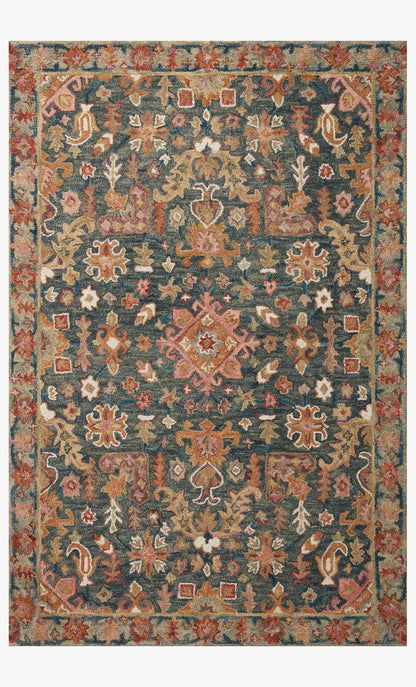 Loloi Victoria VK-22 Azul Marino/Multicolor