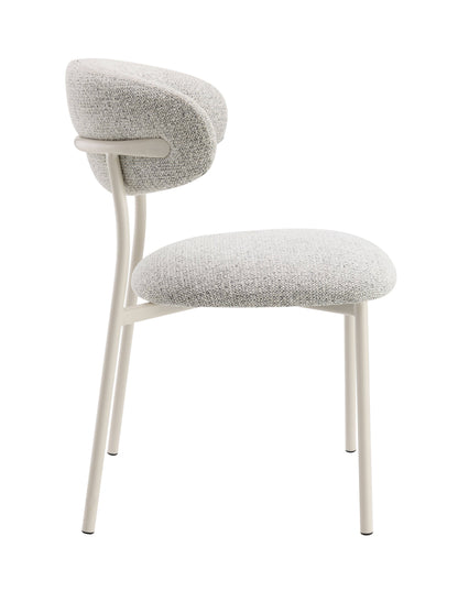 Kalam Boucle Upholstered Side Chair (Set-2)