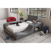 Valari Gray Twin Bed