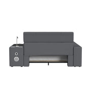 Valari Full Transformer Bed with Electronic Features in Grey PU