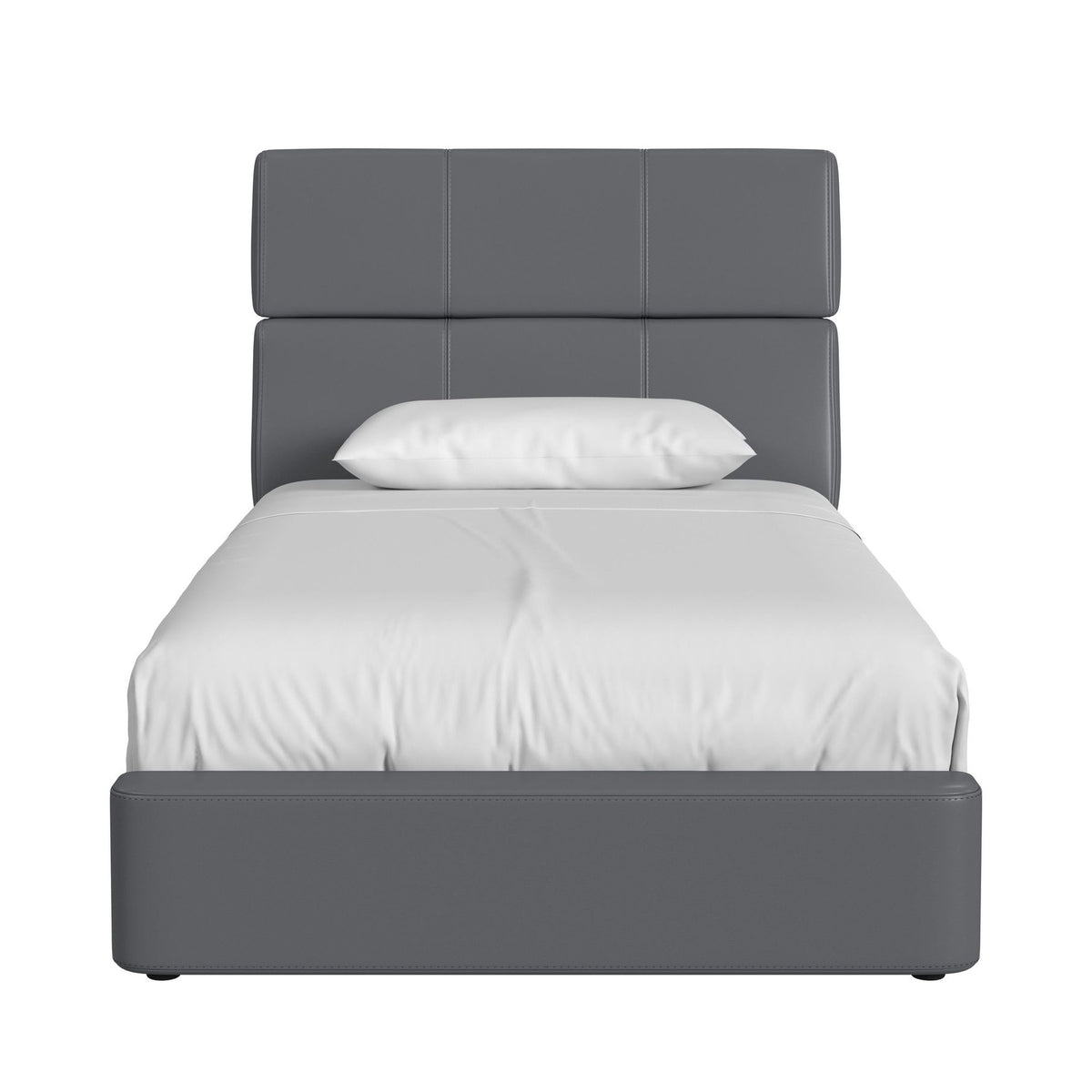 Valari Gray Twin Bed