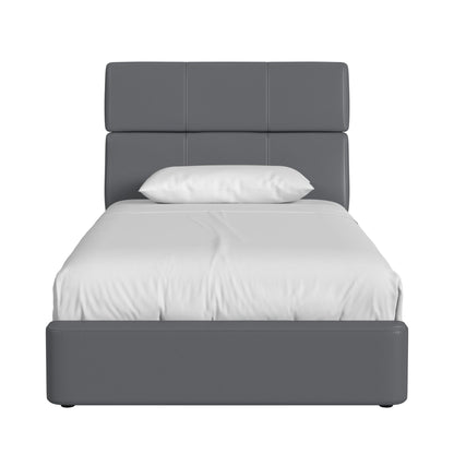 Valari Gray Twin Bed