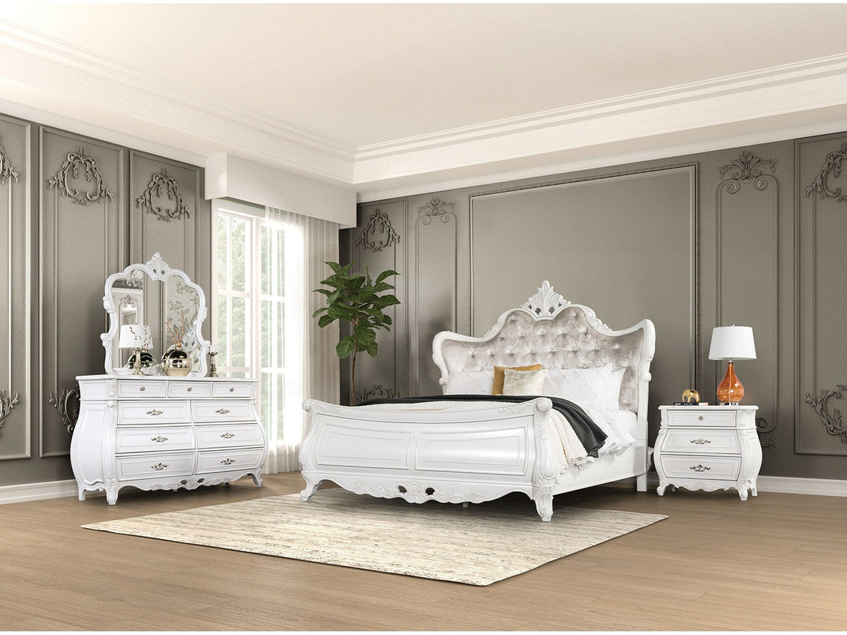 Valentini 4 Pc Queen Bedroom Set