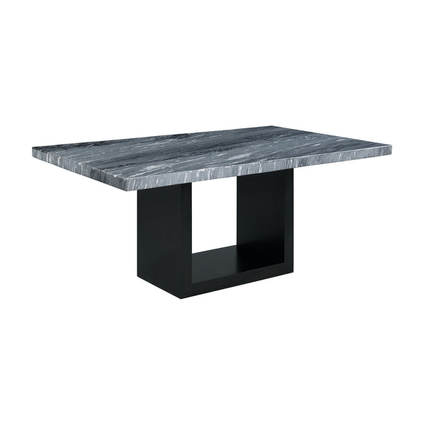 Valentino Complete Table (Grey Marble)