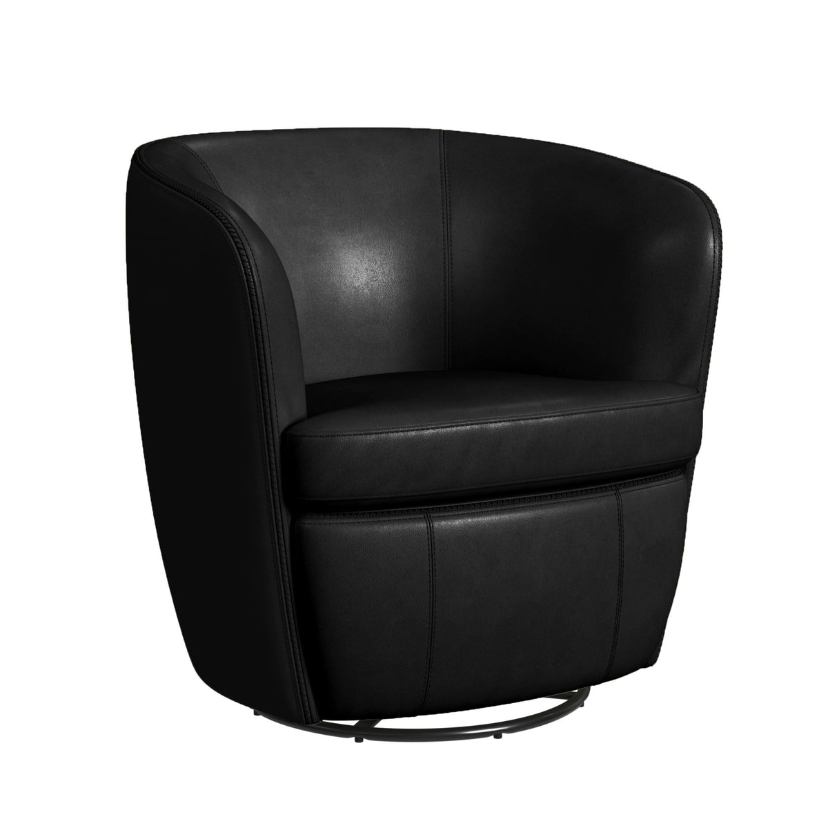Vito Swivel Chair In Pebble Tan