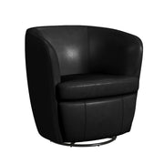Vito Swivel Chair In Pebble Tan
