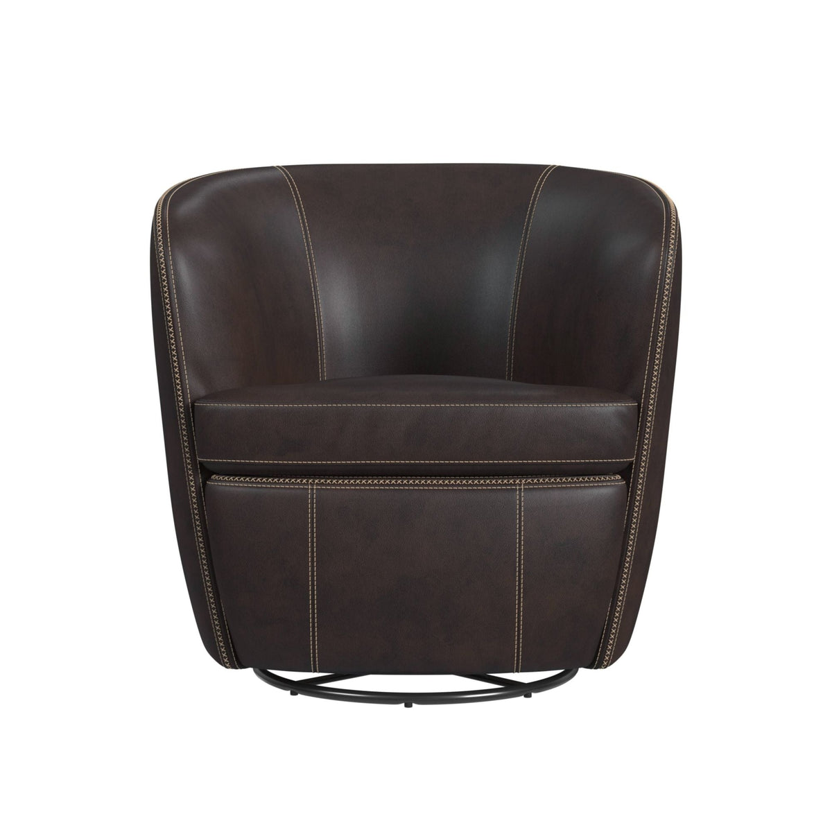 Vito Swivel Chair In Pebble Tan