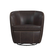 Vito Swivel Chair In Pebble Tan