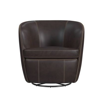 Vito Swivel Chair In Pebble Tan