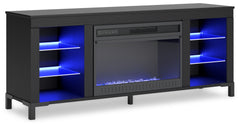 Cayberry TV Stand with Fireplace