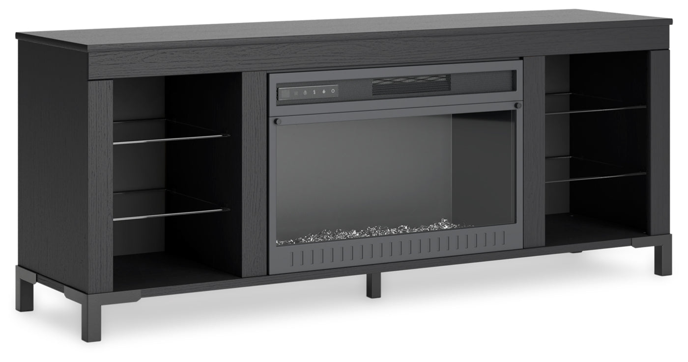 Cayberry TV Stand with Fireplace