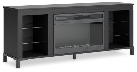 Cayberry TV Stand with Fireplace