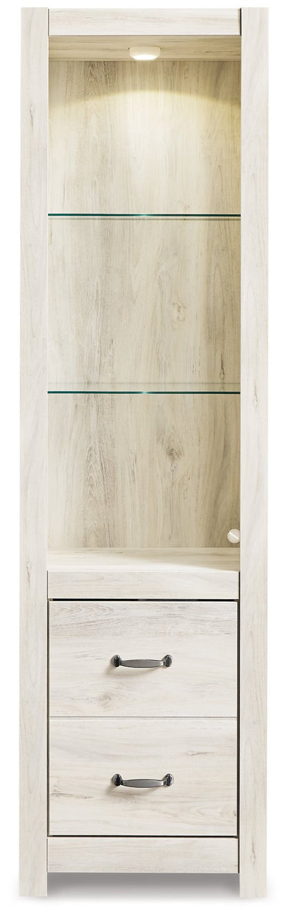 Centro de entretenimiento Bellaby con chimenea