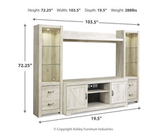 Bellaby 4-Piece Entertainment Center