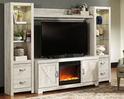 Bellaby 4-Piece Entertainment Center with Fireplace