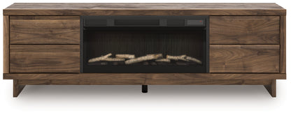 Zadilyn 72" TV Stand with Electric Fireplace