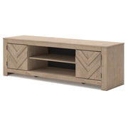 Cayboni 71" TV Stand with Electric Fireplace