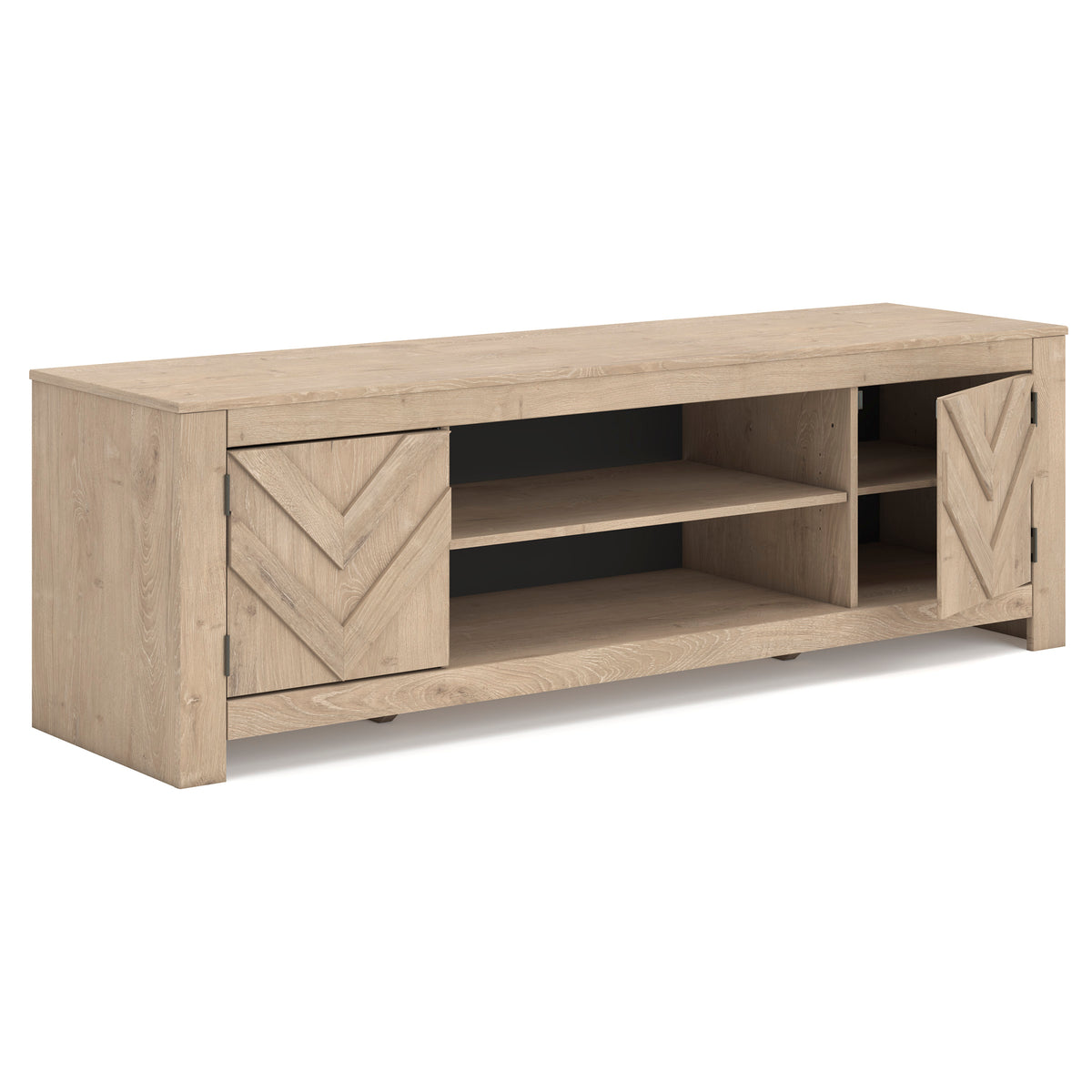Cayboni 71" TV Stand with Electric Fireplace