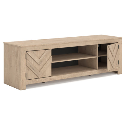 Cayboni 71" TV Stand with Electric Fireplace