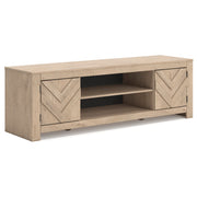 Cayboni 71" TV Stand with Electric Fireplace
