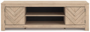 Cayboni LG TV Stand w/Fireplace Option