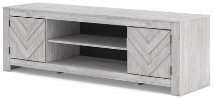 Cayboni LG TV Stand w/Fireplace Option